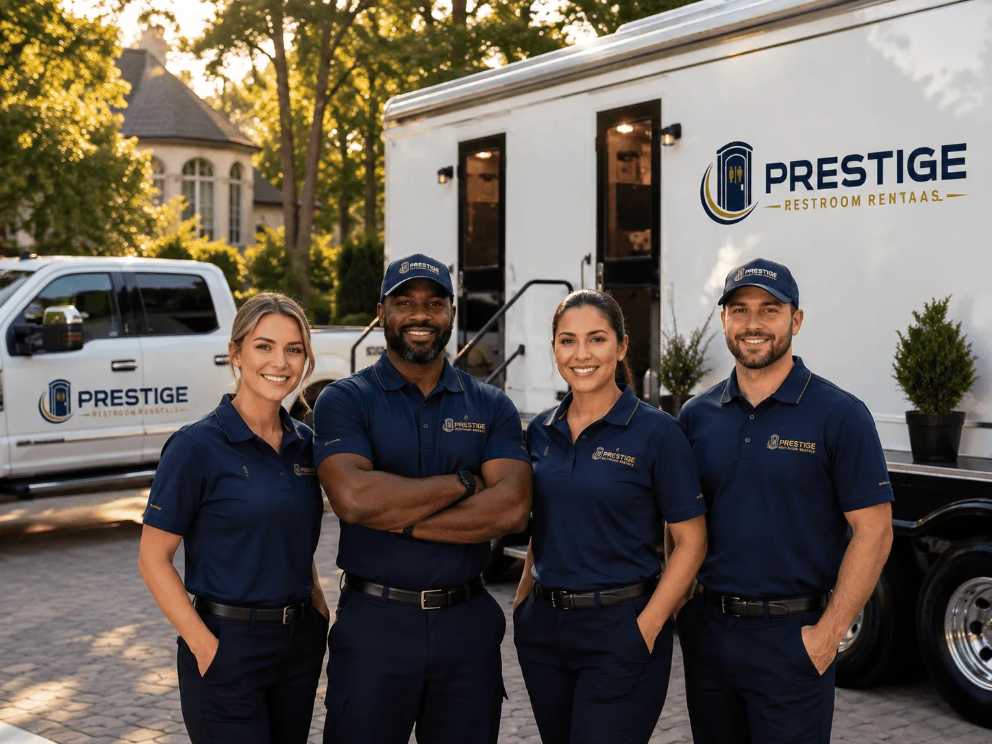 Trusted Luxury Portable Restrooms company in Hull, TX
